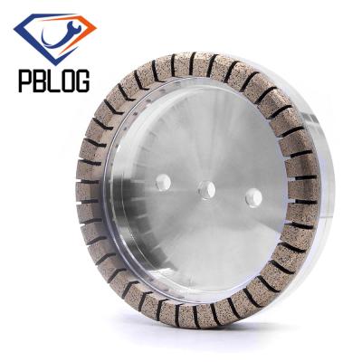 China Particles Double Diamond Grinding Wheel Aluminum 175MM Diameter for sale