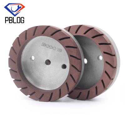 China Toothed Resin Grinding Wheel Speed RPM No Scratch Cup Shape Brown for sale