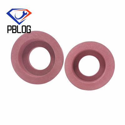 China Pink 150mm Glass Edge Polishing Wheel Matte Finish Processing for sale