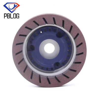 China Boke 150mm Bowl Shape Turbo Resin Polishing Wheel with Water Proof Jacket for Beveling  Machine for sale