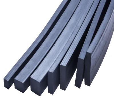 China Glass support used rubber block 50*15mm with self adhasive for sale