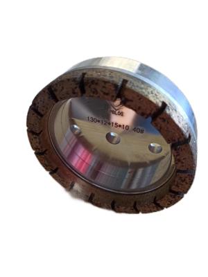 China 8*8mm Working Layer Size Diamond Polishing Wheel For Glass Grinding en venta