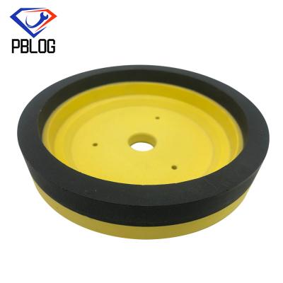 China Black Green Resin Cup Wheel Grinding High Brightness 150mm Thin Glass Protection for sale
