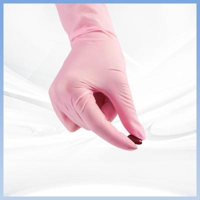 China Industrial Household Chemical Resistant Disposable Nitrile Gloves 6 mil 7 mil for sale
