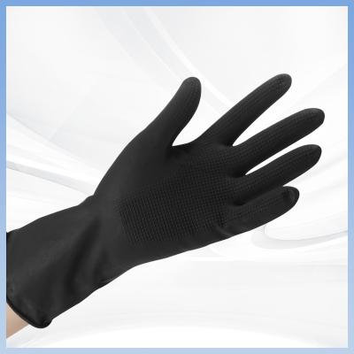 China CE FDA Heavy Duty Latex Disposable Gloves food safe Non Toxic Odorless for sale