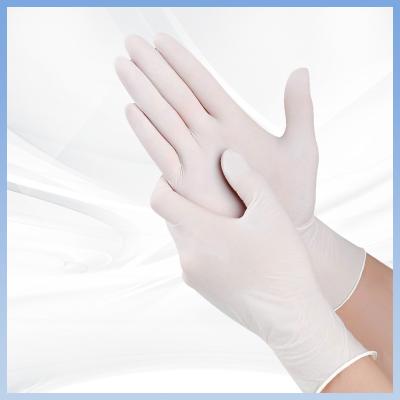 China Lightweight Breathable Nitrile Work Gloves Medical Laboratory Protective Nitrile Gloves for sale