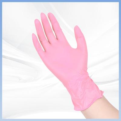 China 7mil 8 Mil Nitrile Disposable Gloves Recyclable Nitrile Safety Gloves for sale