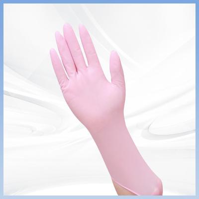 中国 化学抵抗力がある使い捨て可能な手袋12インチの厚い実験室の安全手袋の 販売のため