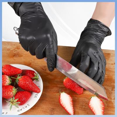 China PVC Black Disposable Latex Free Gloves Powder Free Sterile Hand Gloves for sale