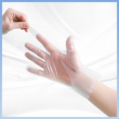 China Lightweight Disposable TPE Gloves For Food Handling Anti Leakage for sale