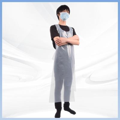 China Medical Food Processing Disposable PE Aprons For Adults Antibacterial for sale