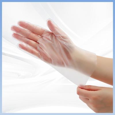 China Anti - Slip Disposable TPE Gloves Air Permeability Effective Hand Protection for sale
