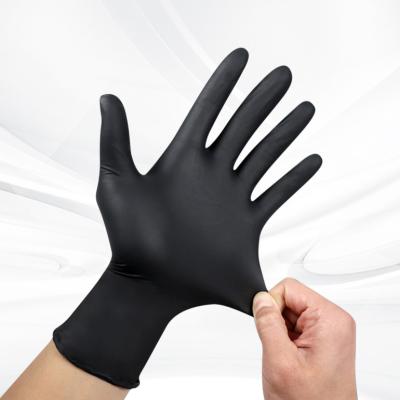 中国 建築用・塗装用1回用PVC手袋 黒色PVC手袋 販売のため