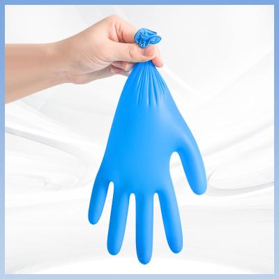 中国 安全で衛生的なホスピタリティサービスのための使い捨てのPVC手袋 青いPVC手袋 販売のため