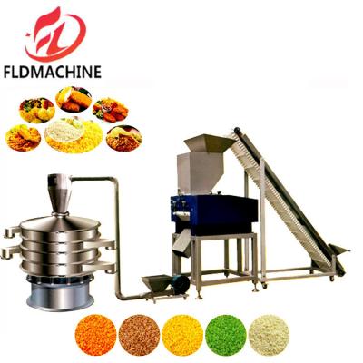 China Stainless Steel CE Certificate Bread Crumb Production Line Breadcrumb Food Machine for sale