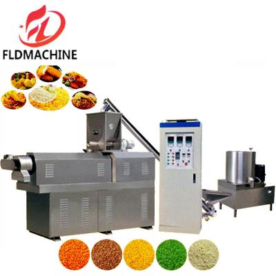China Breadcrumbs Food Extruder Panko Bread Crumb Production Line for sale