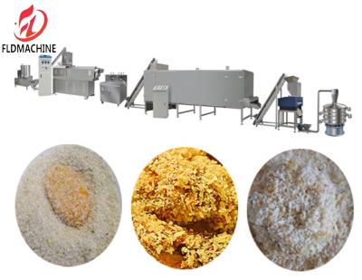 China Extrusion Technology Breadcrumb Production Line Panko Bread Crumbs Maker Machine for sale