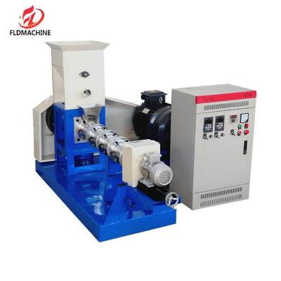 China Floating Fish Feed Extruder Machine for Small Animal Pet Catfish Line Size 15*4.0*5.0 for sale