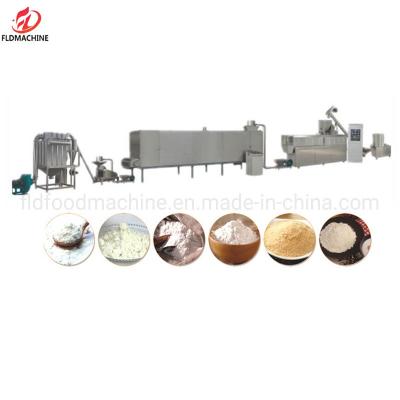 China Extrusion Technology Nutrition Powder Production Line for Instant Baby Food Powder for sale