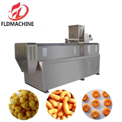 China 100pieces/Year Electric Parts FUJI Corn Puff Making Machines Snack Food Extruder for sale