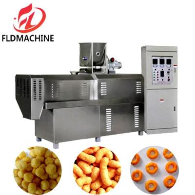 China Rice Corn Puff Snack Extruder Low Price Snack Food Making Machine for Sale for sale