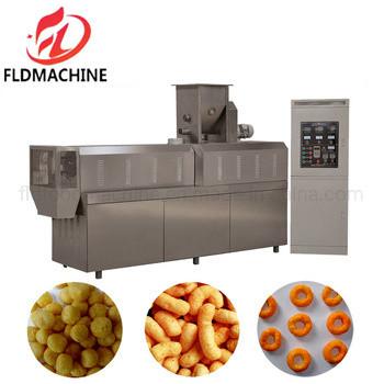 China ABB/ Delta Inverter Corn Puffing Snacks Machine Puffed Puff Production Line for Snacks for sale