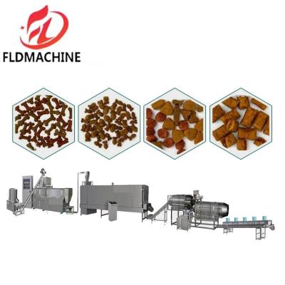 China Dry Pet Dog Food Pellet Processing Machine for sale