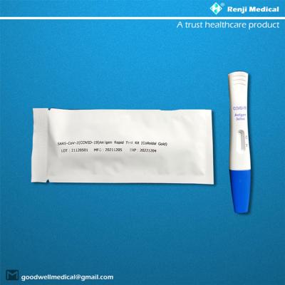 China One Step 5 Minute Antigen Test convenient TS20201201 Certificated for sale