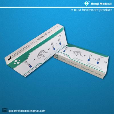 China Prueba rápida médica Kit Antigen, casete rápido de la prueba de Igm de la esponja nasal en venta