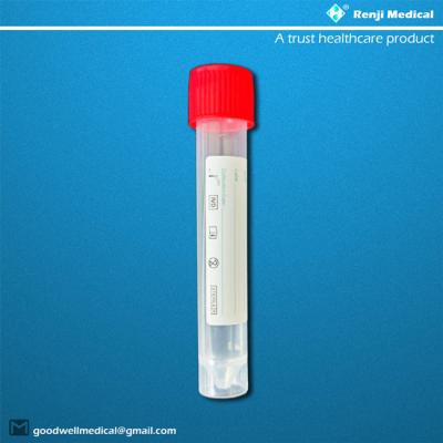 Chine tube d'échantillonnage de échantillonnage stérile de virus d'écouvillon avec du CE de FDA diplômée à vendre