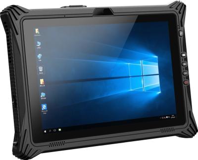 China 10.1 Inch Industrial Rugged Tablet PC Windows 10 With Fingerprint for sale
