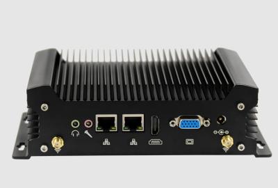 China Side Mounting Fanless Industrial PC Computer Intel Core 8260u Coffee Lake Dual HDMI for sale