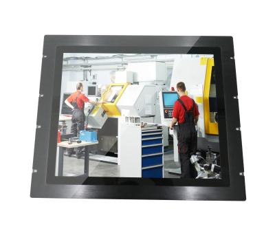 China 19 Inch Industrial Touchscreen Monitor Embedded Rack Mount HD LCD Display PCAP VESA for sale