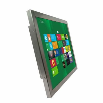China Rugged Industrial Computer Monitor 15 Inch Stainless Steel Chassis for sale