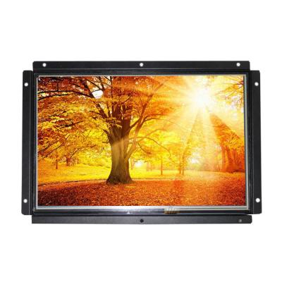 China ² legível do monitor 1000 Cd/M do LCD da luz solar industrial do quadro aberto com caso metálico à venda