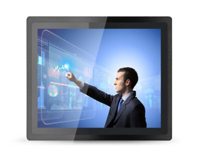 China 10.4” Panel Mount Touch Screen PC Industrial Grade DC 12V With Steel Enclosures for sale