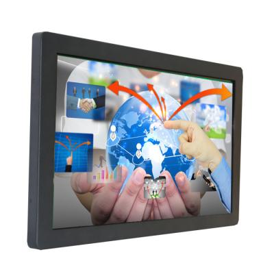 China Industrial Touch Screen Display Monitor / 65 Inch Lcd Monitor With Toughened Glass Front for sale