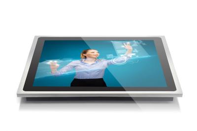China 22 Inch Panel Mount Industrial Touch Screen Monitor Flat Bezel , Anti - Vandalism for sale