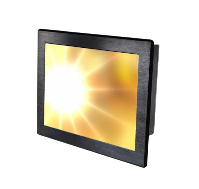 China 17 Inch IP65 Panel PC Steel Chassis 1280X1024 Panel Mount Panel PC for sale