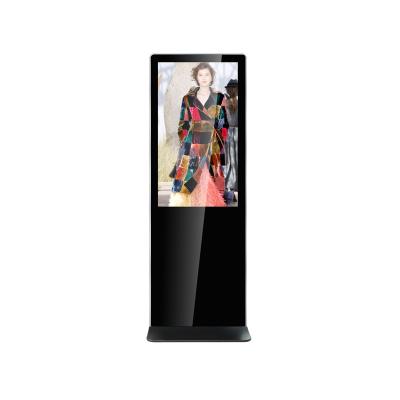 China 43 inch 1080p indoor advertising display ARM based ouchscreen totem Android 7.0 4G RAM 32G Flash for sale