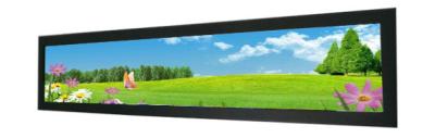 China Supermarket Shelf Edge Stretched Bar LCD Monitor 16.3 Inch For POP Strip Video for sale