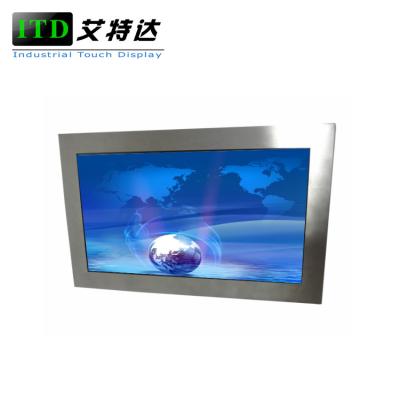 China Outdoor Sunlight Readable Monitor 24 Inch Stainless Steel Display 50000 Hours MTBF for sale