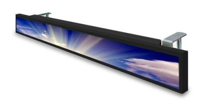 China DC 12V Ultra Wide Stretched Displays Screen Strip 34'' For Supermarket Store Shelf Edge for sale