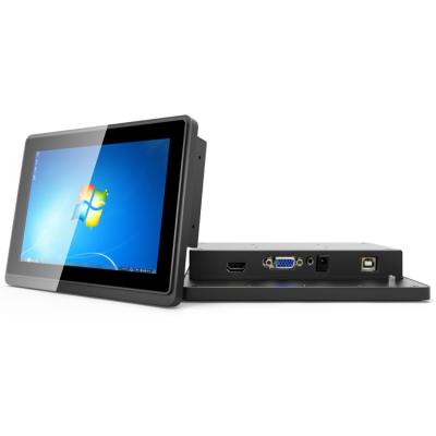 China Small Industrial Touch Screen Monitor Flush Mount 7 Inch USB B Type Interface for sale