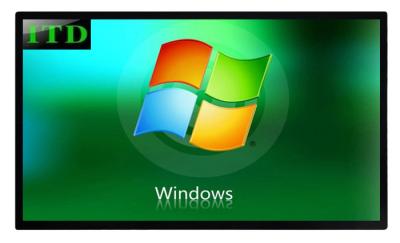 China 400cd/M2 3840x2160 Touch Panel PC OPS Bezel Free For Conference Education for sale