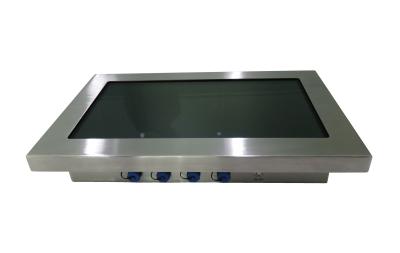 China 17,3” aceros inoxidables 316L de la PC I3-8145U del panel de la pantalla táctil de IP69K construyeron sólidamente en venta