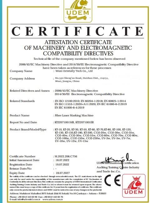 quality standard - Wuxi Octetally Tech Co., Ltd