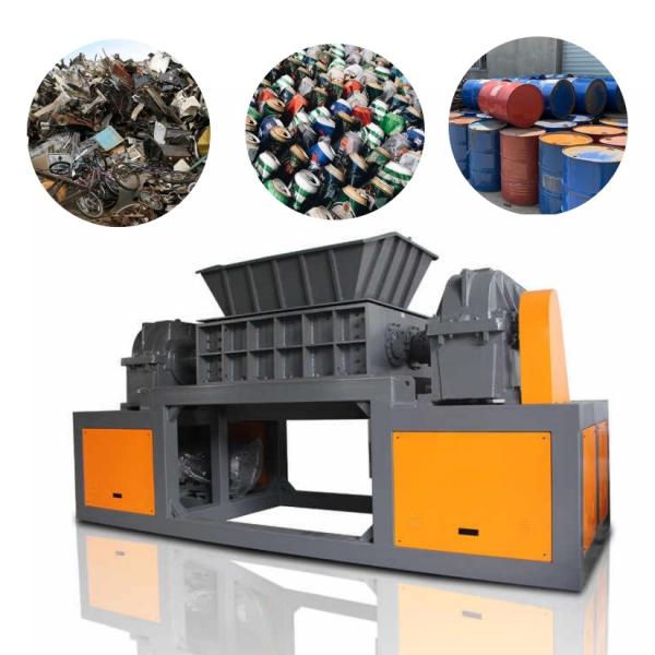Quality Medium Metal Scrap Shredder Machine Low Noise Automatic For Plant / Household Appliance for sale