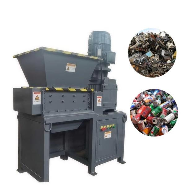 Quality Industrial Plastic Recycling Granulator Machine Garbage Steel Iron Scrap Wire Shredder Machine for sale