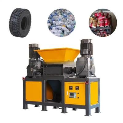 China Multi Purpose Dual Axis Plastic PET Bottle Crusher Machine / Waste Recycling Crusher for sale